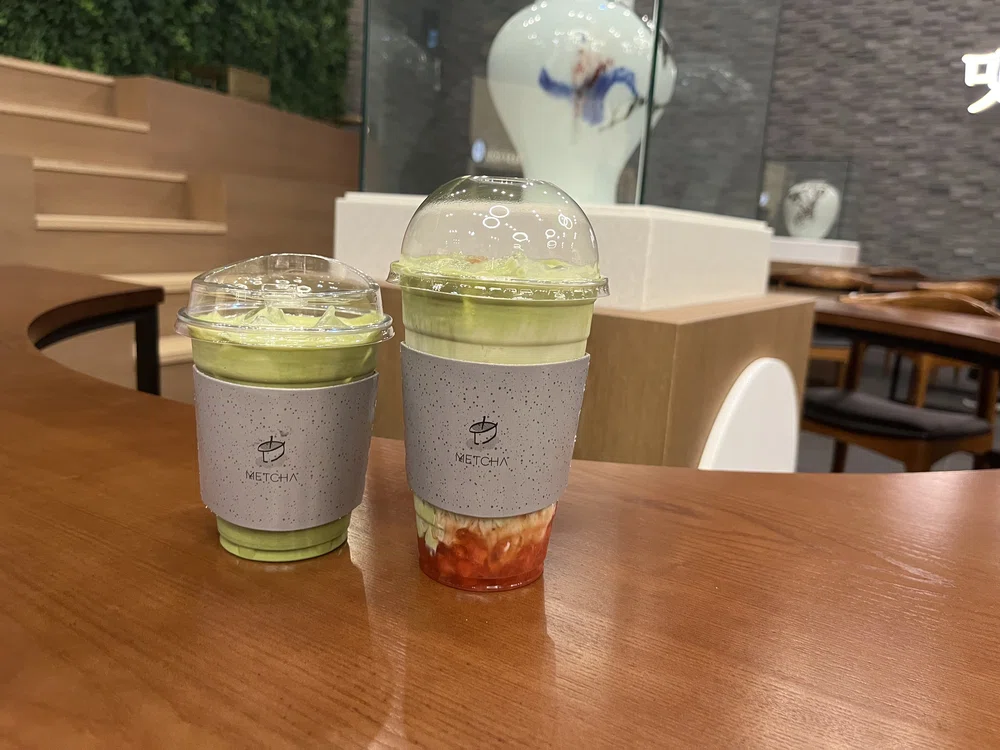 インスパイアのmetcha caffeに並ぶ抹茶を使ったドリンク