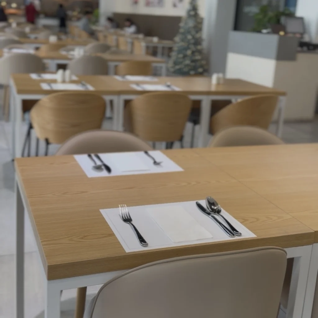 L7明洞の朝食レストランの落ち着いた店内